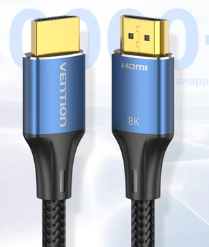 HDMI 2.1 Kabel 8K – Ultra High Speed 48Gbps met 4K 120Hz, HDR en eARC Audio