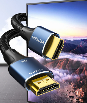 HDMI 2.1 Kabel 8K – Ultra High Speed 48Gbps met 4K 120Hz, HDR en eARC Audio
