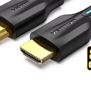 HDMI 2.1 Kabel 8K – Ultra High Speed 48Gbps met 4K 120Hz, HDR en eARC Audio