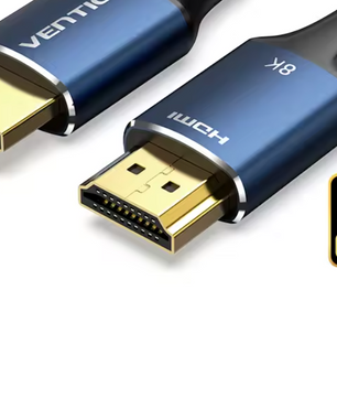 HDMI 2.1 Kabel 8K – Ultra High Speed 48Gbps met 4K 120Hz, HDR en eARC Audio