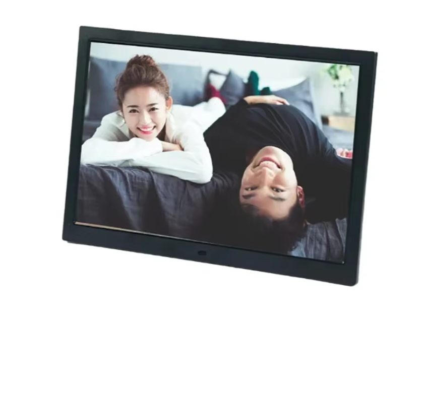 14 Inch Digitale Fotolijst – HD Scherm met USB en SD, Video, Muziek en Kalender