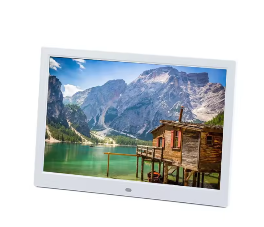 15.4 Inch Digitale Fotolijst – HD Scherm met USB en SD, Video, Muziek en Foto Weergave
