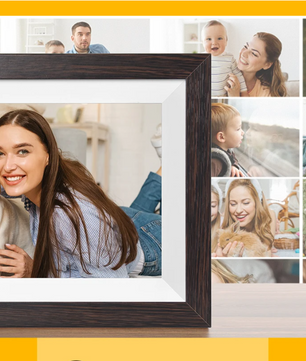 10 Inch Digitale Fotolijst – Touchscreen IPS HD met 32GB Geheugen en WiFi