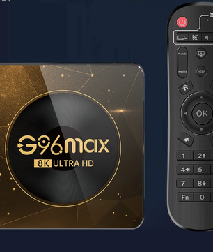 Android TV Box 8K – Smart Media Player met WiFi 6, 4GB RAM en 64GB Opslag