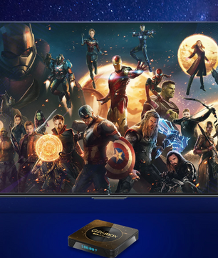Android TV Box 8K – Smart Media Player met WiFi 6, 4GB RAM en 64GB Opslag