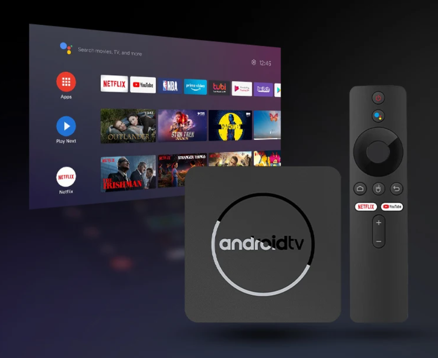 Android TV Box 8K – Smart Media Player met WiFi 6, 4GB RAM en 64GB Opslag