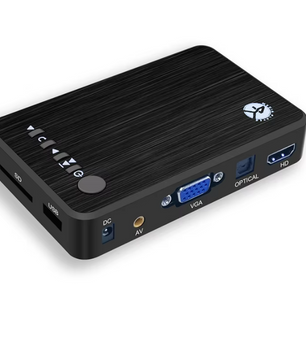 4K Ultra HD Media Player – USB HDMI VGA met H.265 Video Ondersteuning
