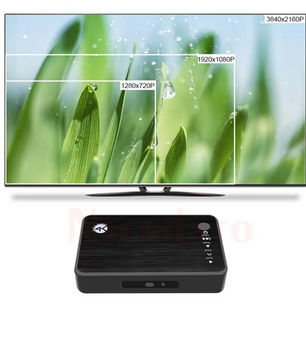 4K Ultra HD Media Player – USB HDMI VGA met H.265 Video Ondersteuning