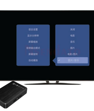 4K Ultra HD Media Player – USB HDMI VGA met H.265 Video Ondersteuning