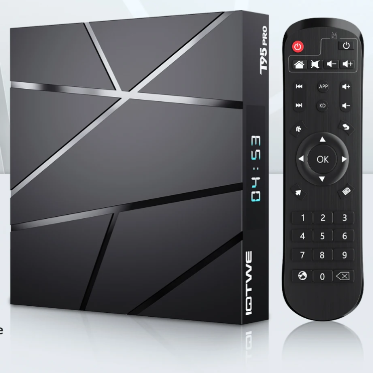 Android TV Box 6K – Smart Media Player met WiFi 6, Bluetooth en Grote Opslag