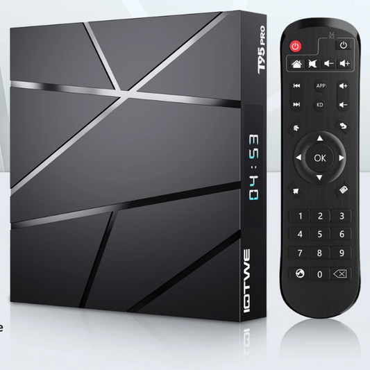 Android TV Box 6K – Smart Media Player met WiFi 6, Bluetooth en Grote Opslag