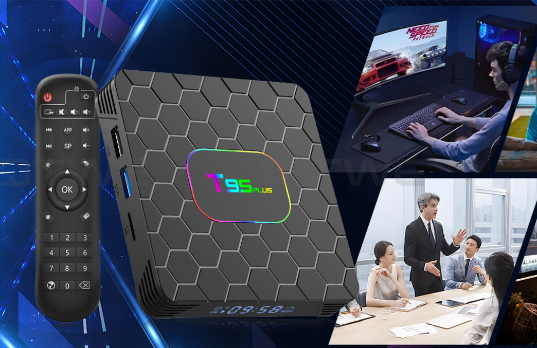 Android TV Box 8K – Smart Media Player met WiFi, 4GB RAM en Opslagopties