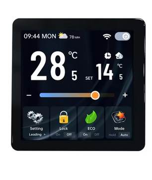 Slimme WiFi Thermostaat – Touchscreen Temperatuurregelaar voor Vloerverwarming en CV