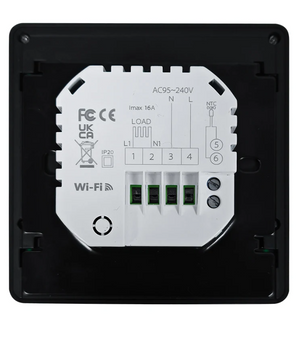 Slimme WiFi Thermostaat – Touchscreen Temperatuurregelaar voor Vloerverwarming en CV