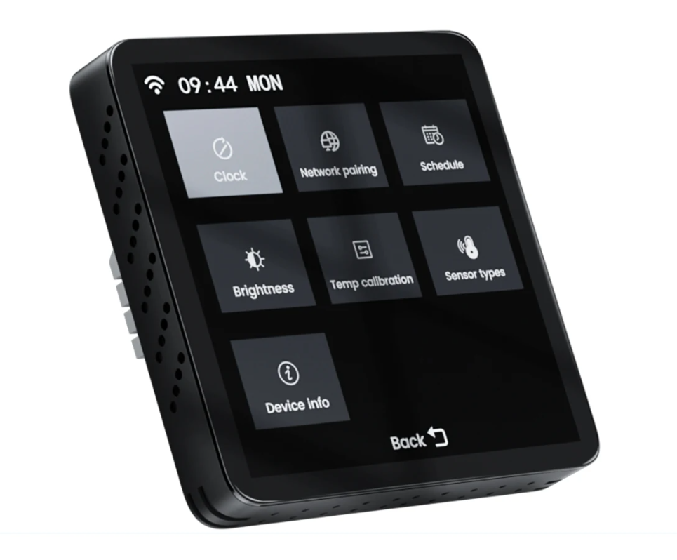 Slimme WiFi Thermostaat – Touchscreen Temperatuurregelaar voor Vloerverwarming en CV