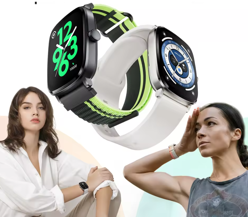 Smartwatch met AMOLED Display – Bluetooth Bellen, Sport en Gezondheid Tracker