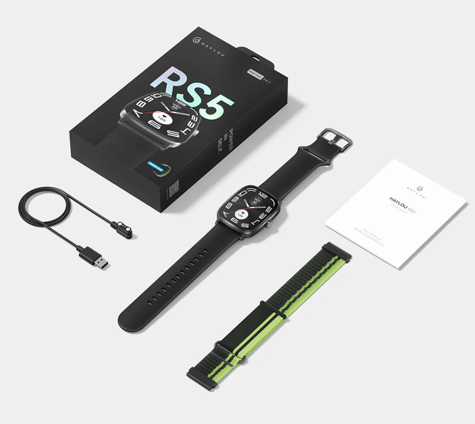 Smartwatch met AMOLED Display – Bluetooth Bellen, Sport en Gezondheid Tracker