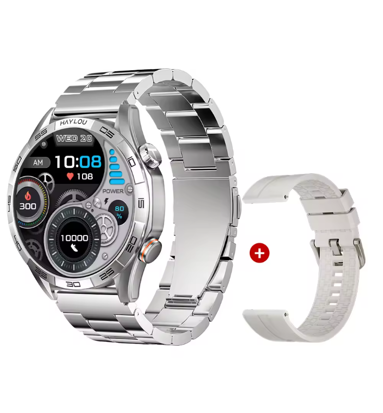 Smartwatch met AMOLED Display – Bluetooth Bellen, 100+ Sportmodi en 24/7 Gezondheidsmonitor