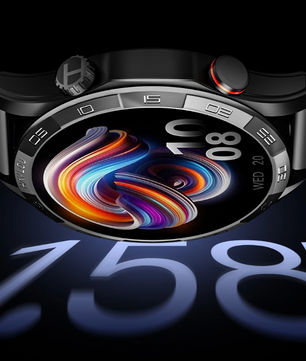 Smartwatch met AMOLED Display – Bluetooth Bellen, 100+ Sportmodi en 24/7 Gezondheidsmonitor