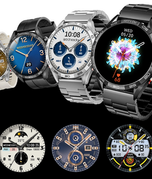 Smartwatch met AMOLED Display – Bluetooth Bellen, 100+ Sportmodi en 24/7 Gezondheidsmonitor