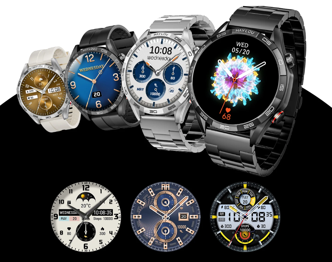 Smartwatch met AMOLED Display – Bluetooth Bellen, 100+ Sportmodi en 24/7 Gezondheidsmonitor