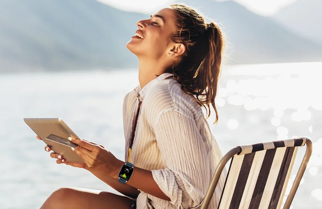 Smartwatch 1.85 Inch – Fitness Tracker met 110+ Sportmodi en Gezondheidsmonitor