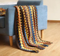 Gebreide Acryl Plaid met Kwastjes – Zachte Bohemian Deken voor Bank en Bed