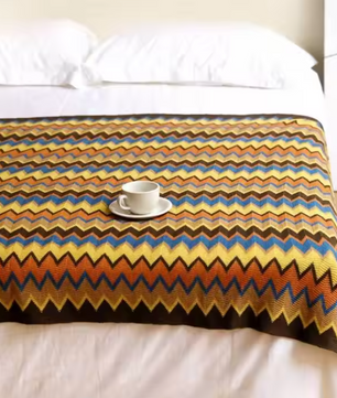 Gebreide Acryl Plaid met Kwastjes – Zachte Bohemian Deken voor Bank en Bed