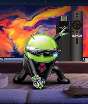 Android TV Stick 4K – Smart TV Box met WiFi en Bluetooth