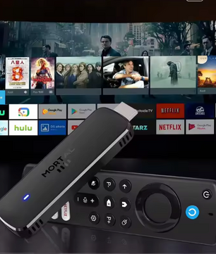 Android TV Stick 4K – WiFi 6 Media Player met Voice Control