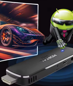 Android TV Stick 4K – WiFi 6 Media Player met Voice Control