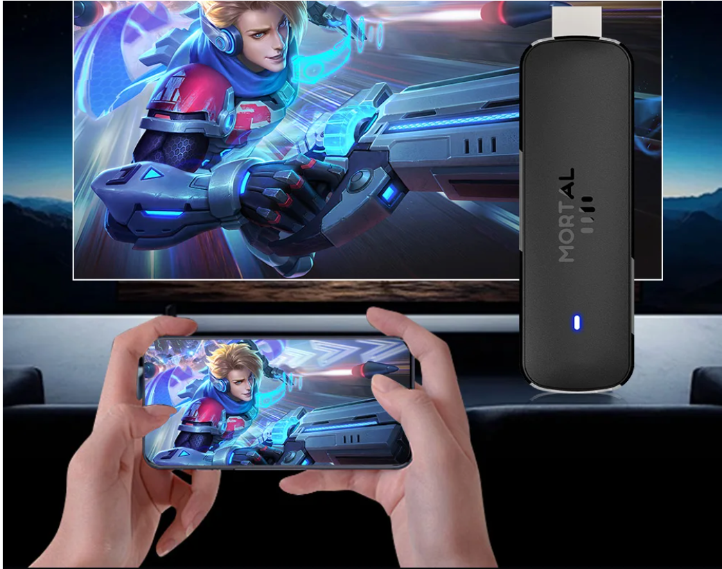 Android TV Stick 4K – WiFi 6 Media Player met Voice Control