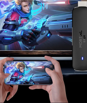 Android TV Stick 4K – WiFi 6 Media Player met Voice Control