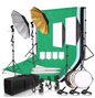 Complete Fotostudio Set – Softbox, Achtergrond Systeem en Verlichting Kit