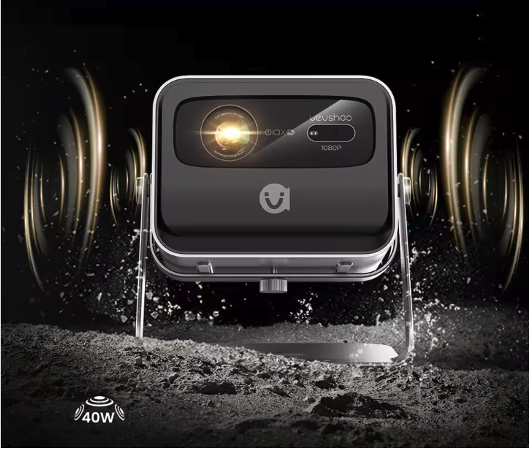 4K Projector met Android TV – Full HD, WiFi 6 en Autofocus met Stand