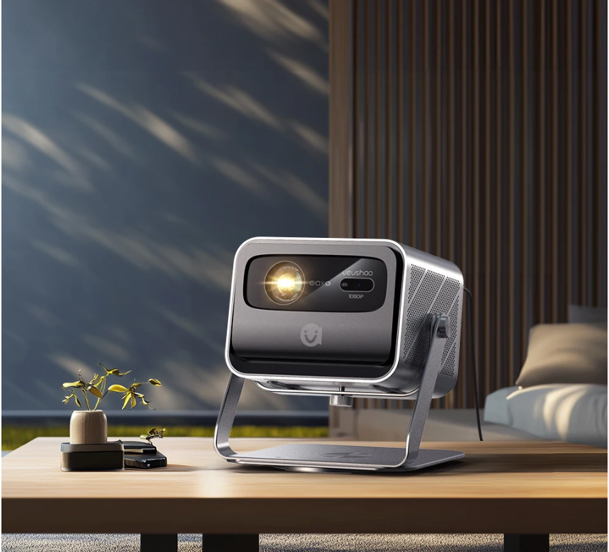4K Projector met Android TV – Full HD, WiFi 6 en Autofocus met Stand