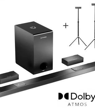 5.1.2 Soundbar met Dolby Atmos – 520W Surround Sound en Bluetooth