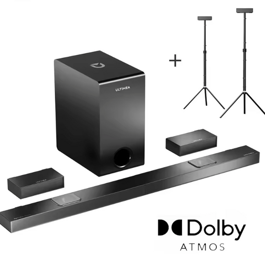 5.1.2 Soundbar met Dolby Atmos – 520W Surround Sound en Bluetooth