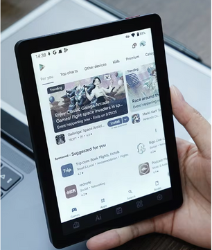 6 Inch E-Reader met Frontlight – 300PPI, 64GB en Android 14