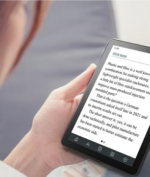 6 Inch E-Reader met Frontlight – 300PPI, 64GB en Android 14