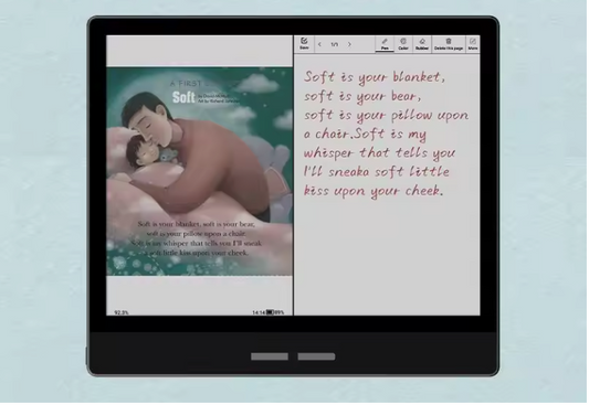 7 Inch Kleur E-Reader – 64GB Opslag, Android en Stylus