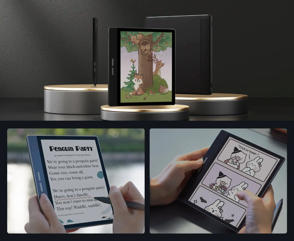 7 Inch Kleur E-Reader – 64GB Opslag, Android en Stylus