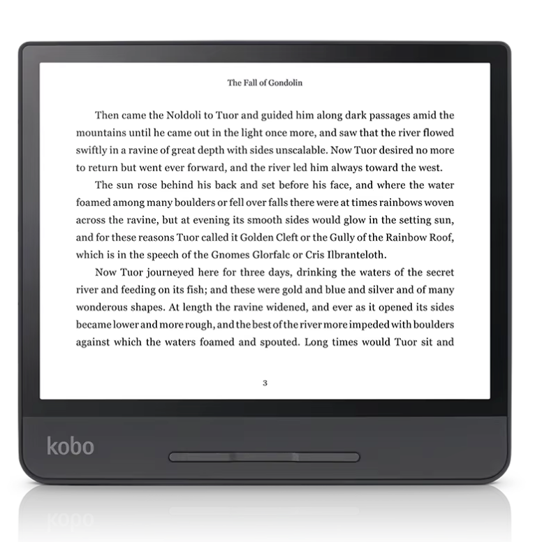 8 Inch E-Reader Waterdicht – 300PPI ComfortLight en Groot Scherm