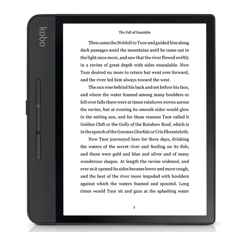 8 Inch E-Reader Waterdicht – 300PPI ComfortLight en Groot Scherm