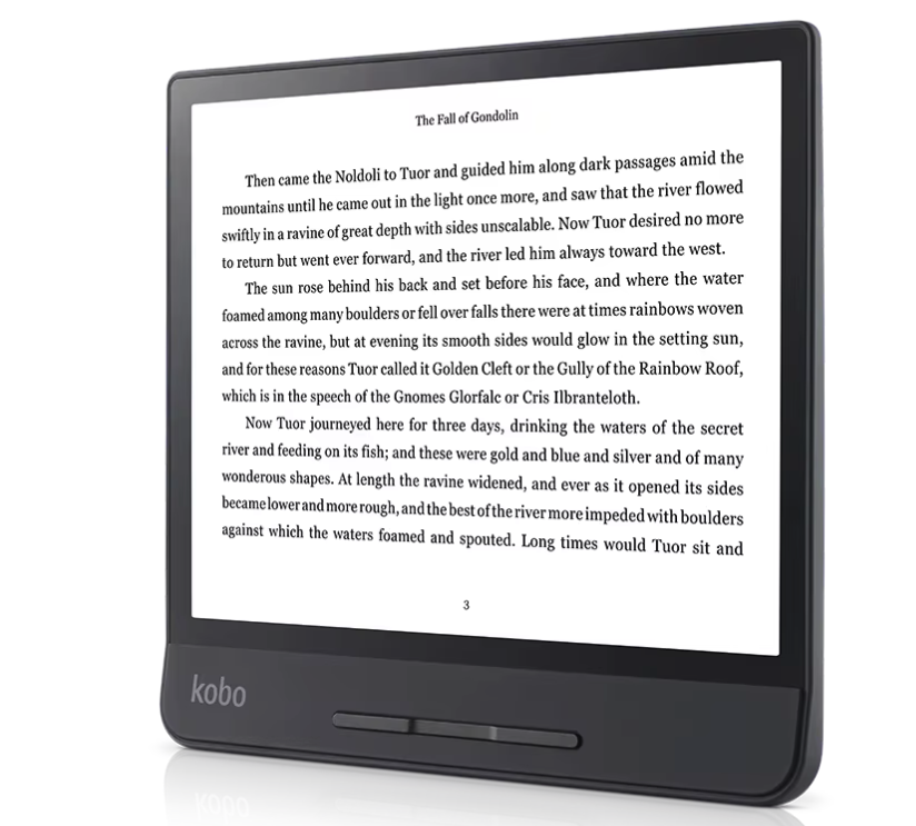 8 Inch E-Reader Waterdicht – 300PPI ComfortLight en Groot Scherm