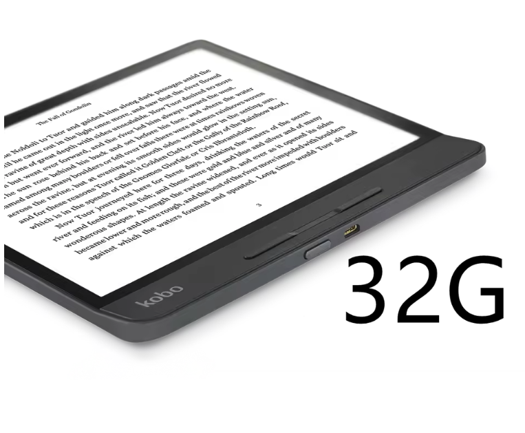 8 Inch E-Reader Waterdicht – 300PPI ComfortLight en Groot Scherm