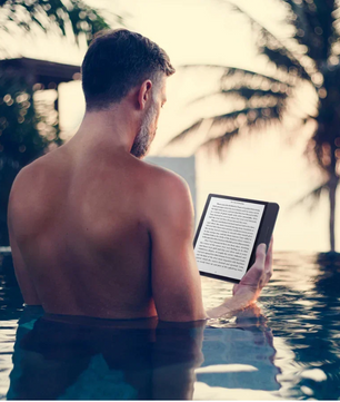 8 Inch E-Reader Waterdicht – 300PPI ComfortLight en Groot Scherm
