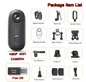 Mini Action Camera 1080P – Draagbare Bodycam met WiFi en Clip