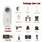 Mini Action Camera 1080P – Draagbare Bodycam met WiFi en Clip