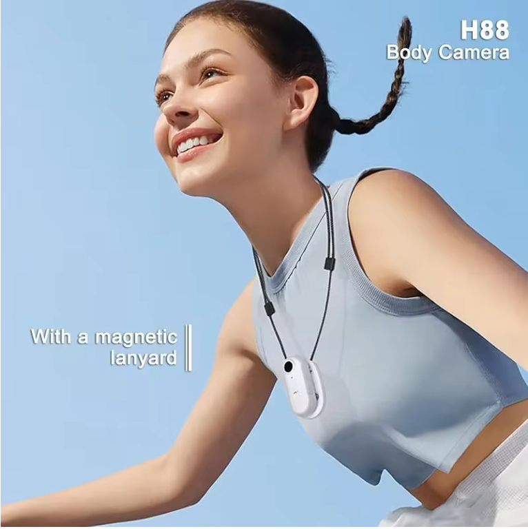 Mini Action Camera 1080P – Draagbare Bodycam met WiFi en Clip